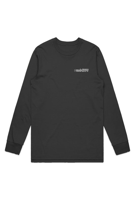 undrHYPE "Hazy" Graphic Font Longsleeve Tee