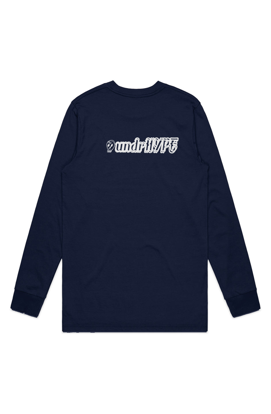 undrHYPE "Hazy" Graphic Font Longsleeve Tee